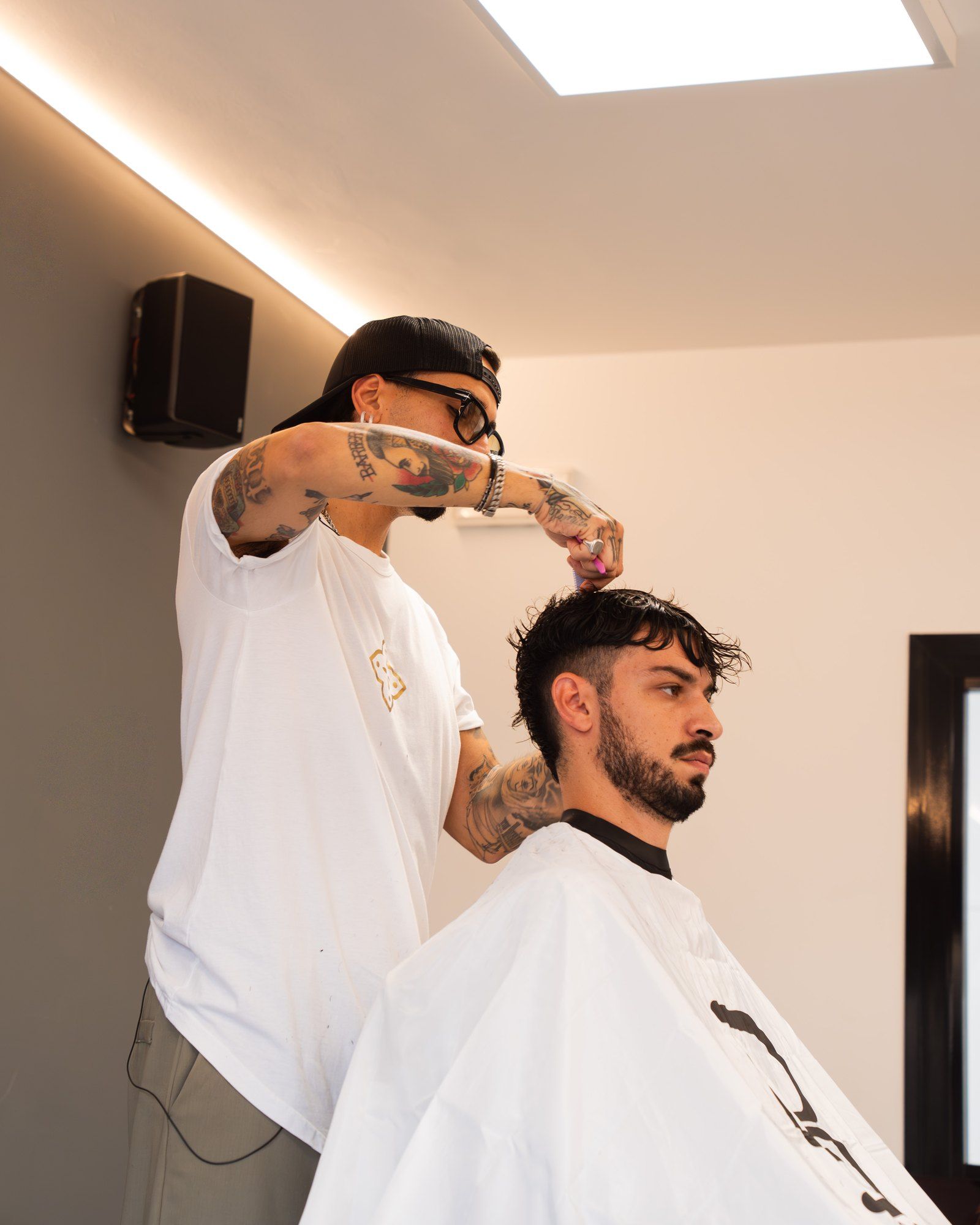 Demo sul palco con mantella L3VEL3